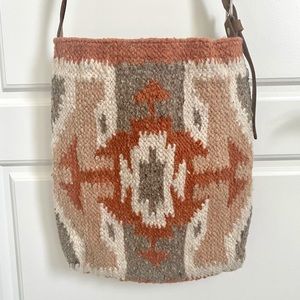 Stela 9 Woven Crossbody Bag